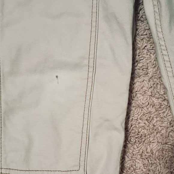 Old Navy girls carpenter wide leg tan pants, size 10 - Picture 3 of 7